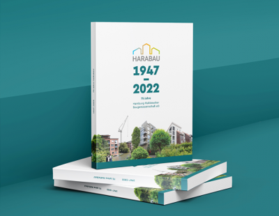 Das 200seitige Buch zum 75. Jubiläum der HARABAU.